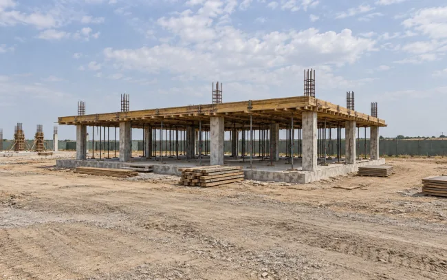 Çorlu Konut Projesi — Taşıyıcı sistem aşaması
