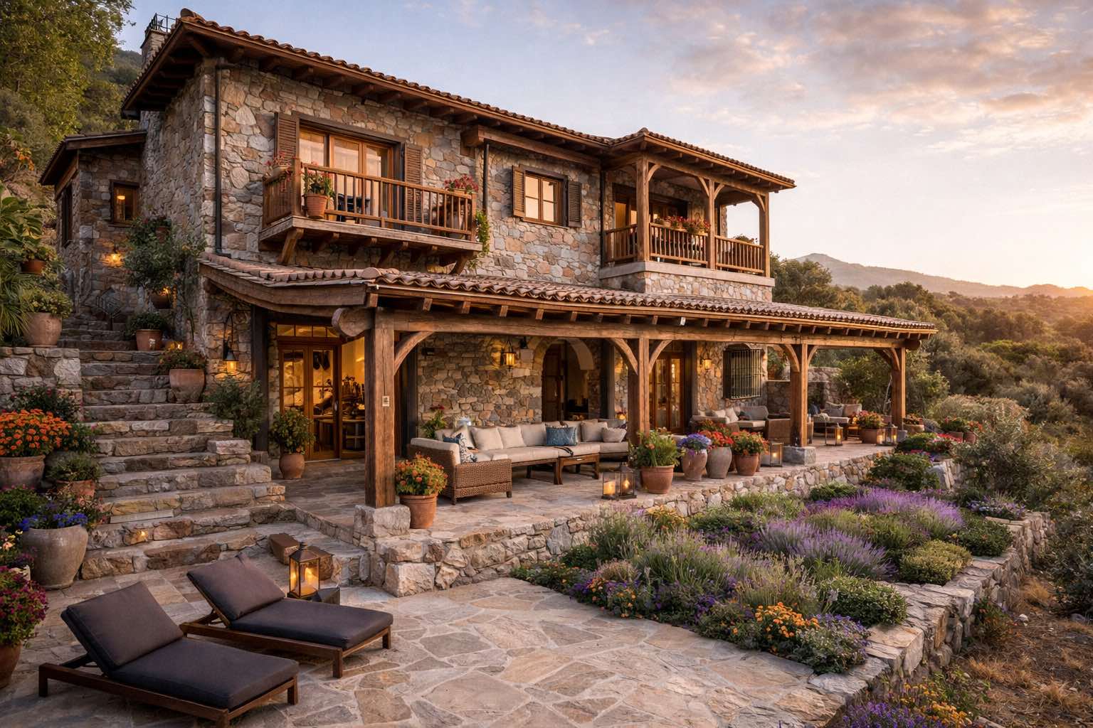 Taş & Ahşap — Suera Yazlık Villa